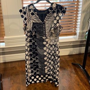 Women’s navy/ white dress